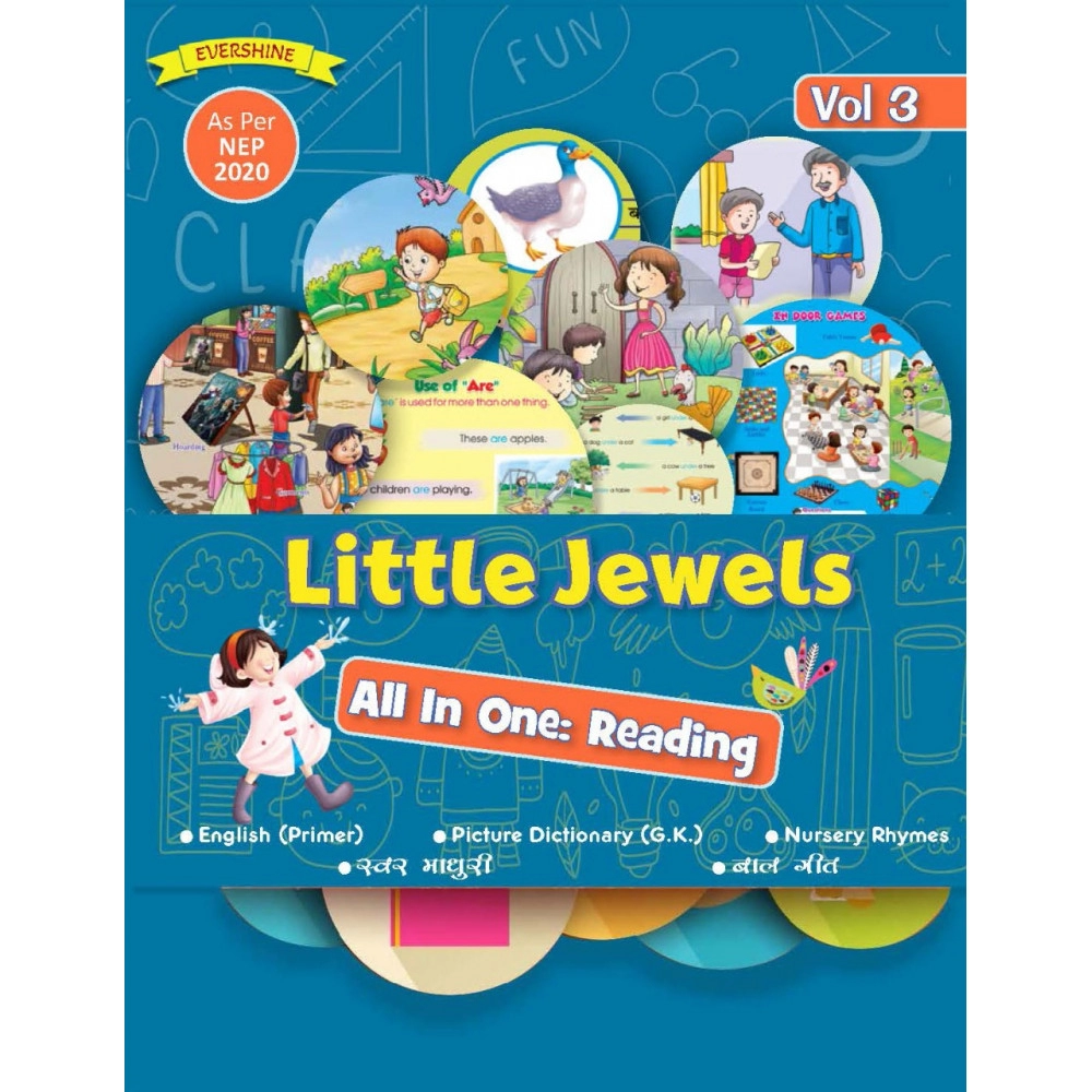 LITTLE JEWELS ALL IN ONE READING & WRITING VOLUME - 3
